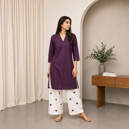 Embroidered Cotton Lawn Mustard Solid Shirt with Printed Trouser