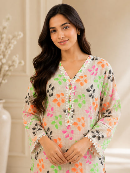 Pure Doria Lawn Multi-Color Printed 2-Piece Suit