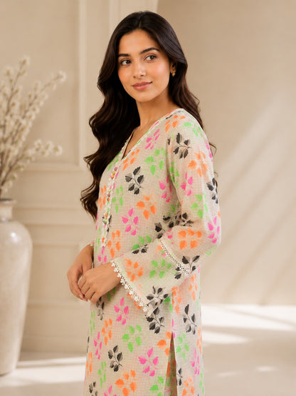 Pure Doria Lawn Multi-Color Printed 2-Piece Suit